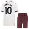 Conjunto (Camiseta+Pantalón Corto) Manchester City Grealish 10 Segunda Equipación 23-24 - Niño